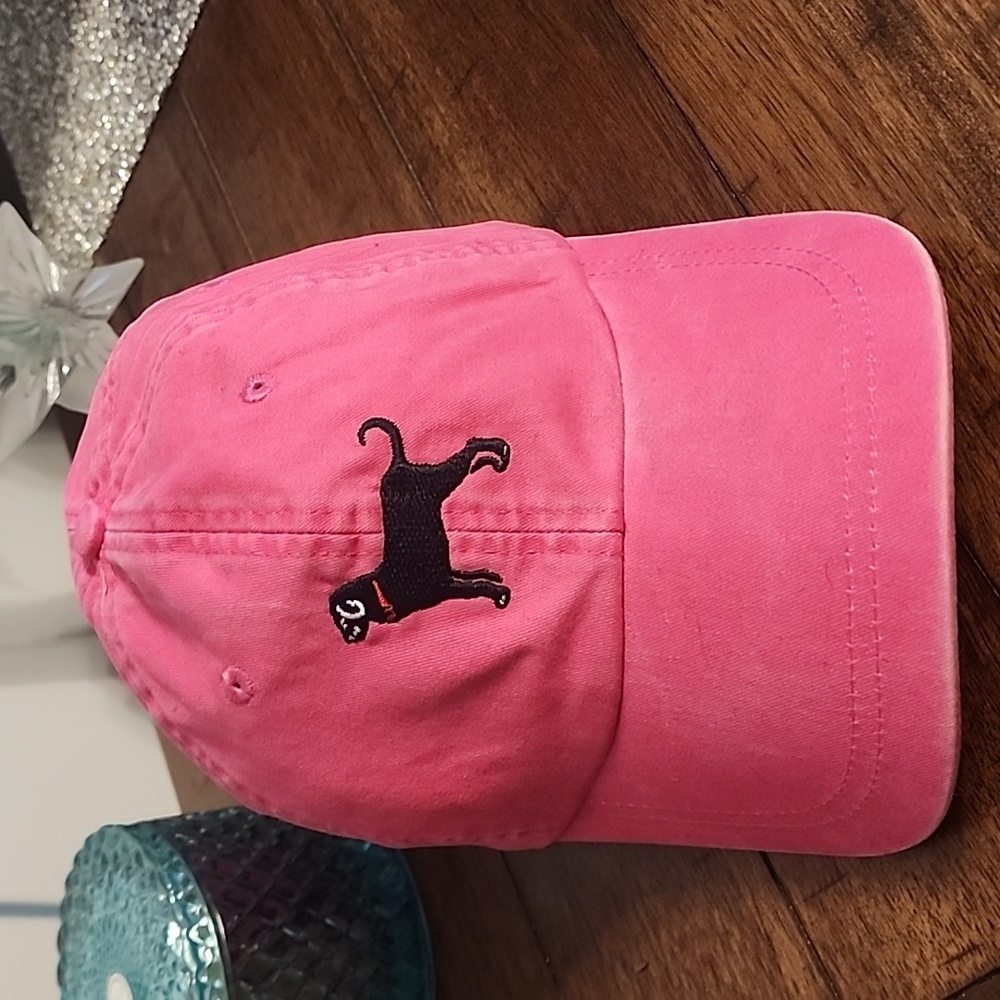 Pink baseball cap